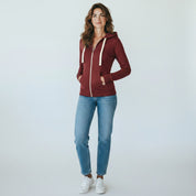 Jutta | Comfortabele Fleece Dames Hoodie met Verstelbare Capuchon