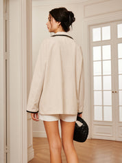 Faith | Trendy Jas met Dubbele Rits voor Dames - Comfortabel en Stijlvol