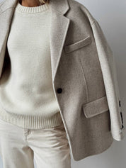 Novio | Gebreide Trui voor Dames - Regular Fit, Licht Rekbaar