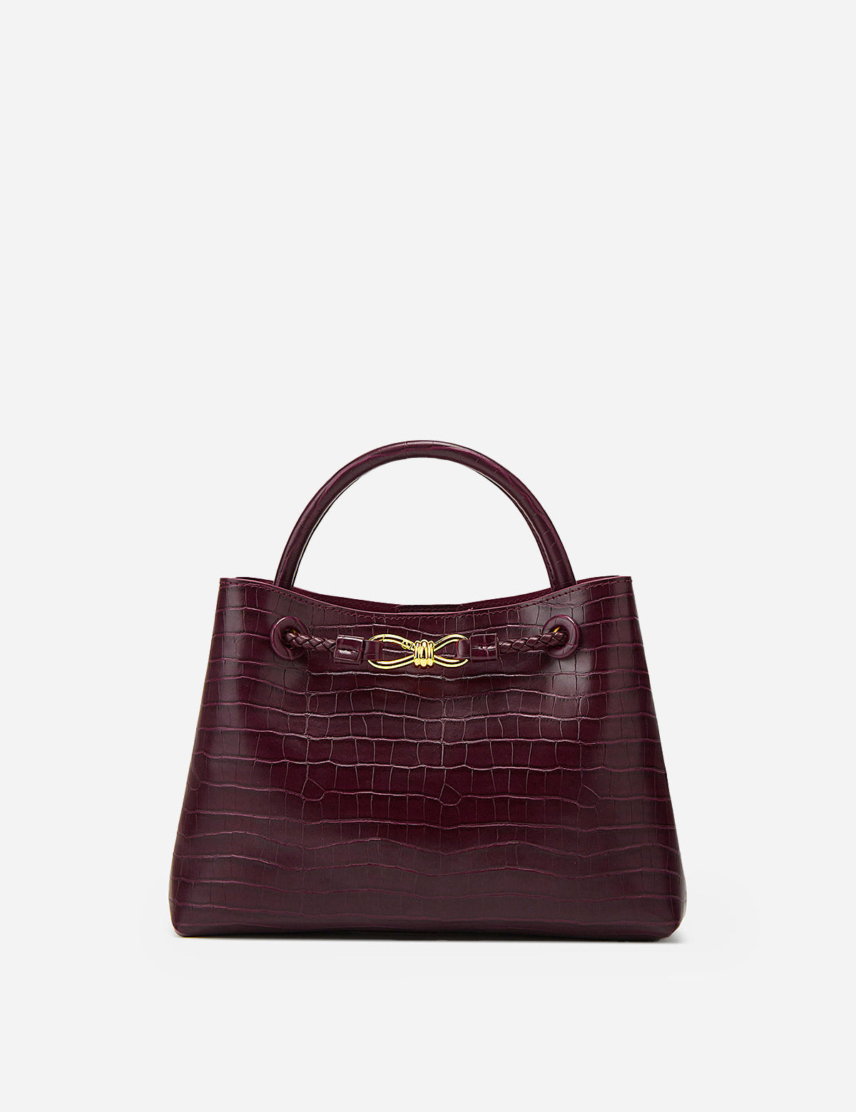 Kira | Dames Draagtas - Krokodillenreliëf, Luxe en Compact 0