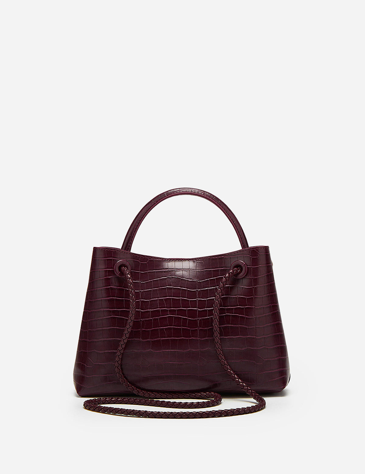 Kira | Dames Draagtas - Krokodillenreliëf, Luxe en Compact 1