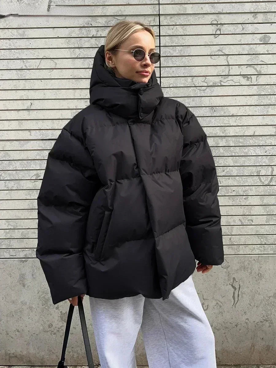 Kira | Dames Jack - Oversized Gewatteerd met Capuchon 2