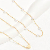 Kira | Dames Kralen Choker Ketting - Tijdloos en Elegant Hart Design 4
