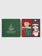 Kira | Kerst Sokken Gift Set - Comfortabele Sokken met Kerst Thema voor de Feestdagen