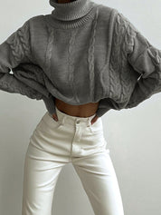 Kora | Cropped Gebreide Coltrui - Casual Comfort