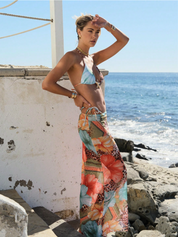 Louaya | Tropische 3-Delige Bikini Set