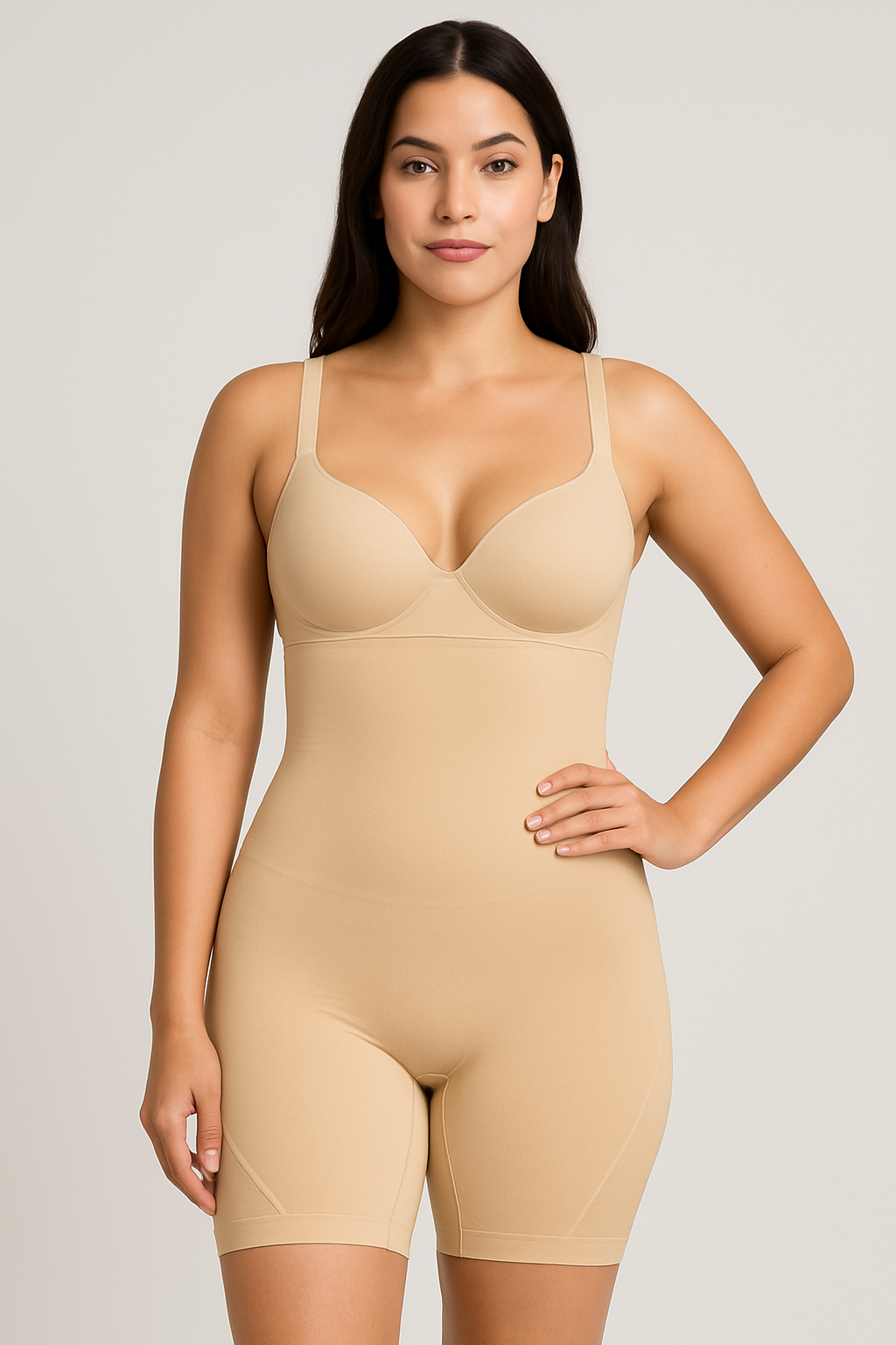 Chiera | Shapewear Short Dames - Ademend Materiaal, Corrigerende Body