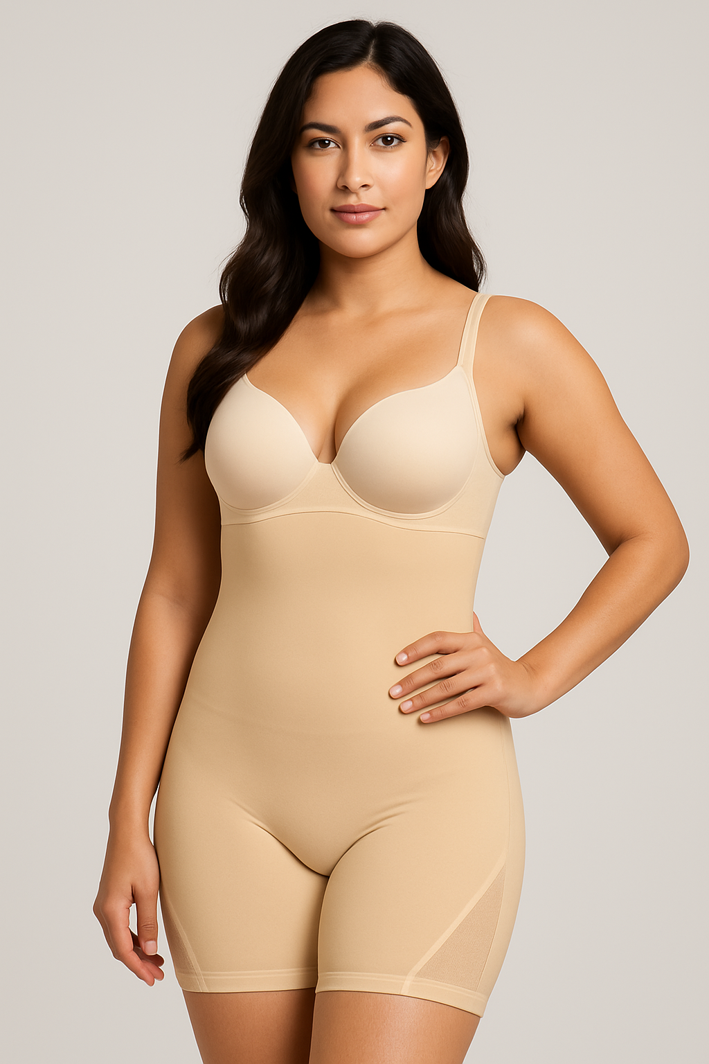 Chiera | Shapewear Short Dames - Ademend Materiaal, Corrigerende Body