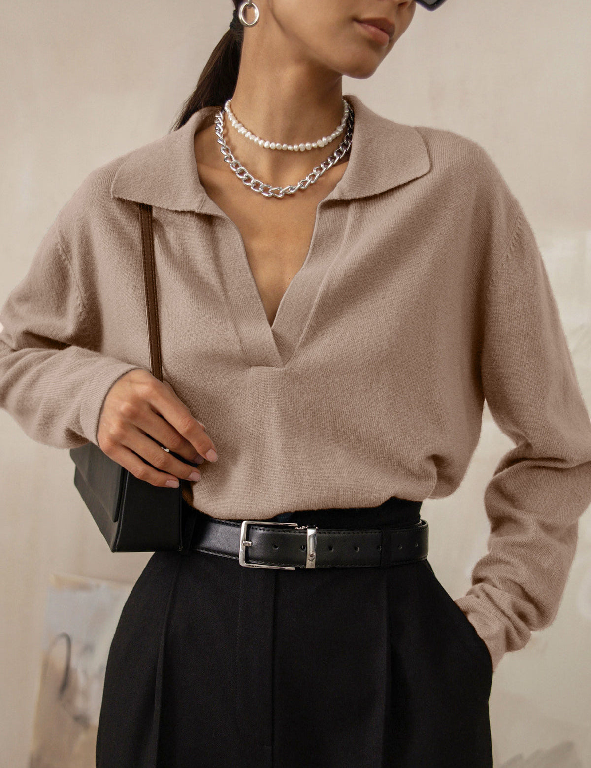 Liene | Elegante Gebreide Sweater - Zacht, Verfijnd en Comfortabel1