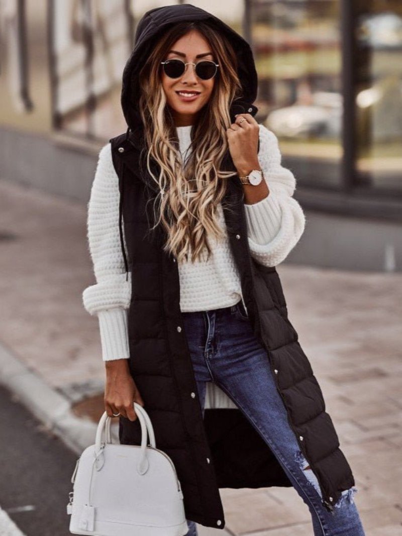 Limea | Dames Lange Bodywarmer Warm - Lichtgewicht, Slim Fit