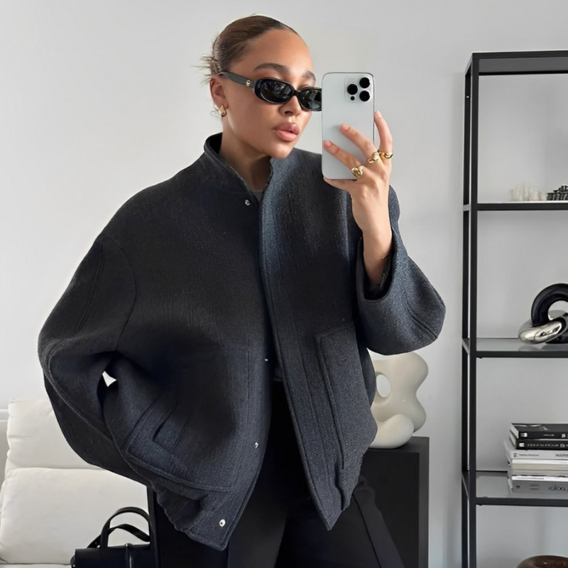 Kyra | Gepofte Bomberjack Dames - Lichtgewicht, Ademend en Modern