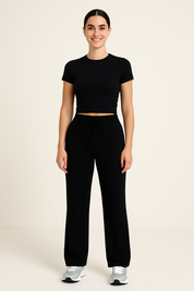 Lila | Tweedelige Loungewear Set Dames | Casual Comfort, Zachte Top en Broek