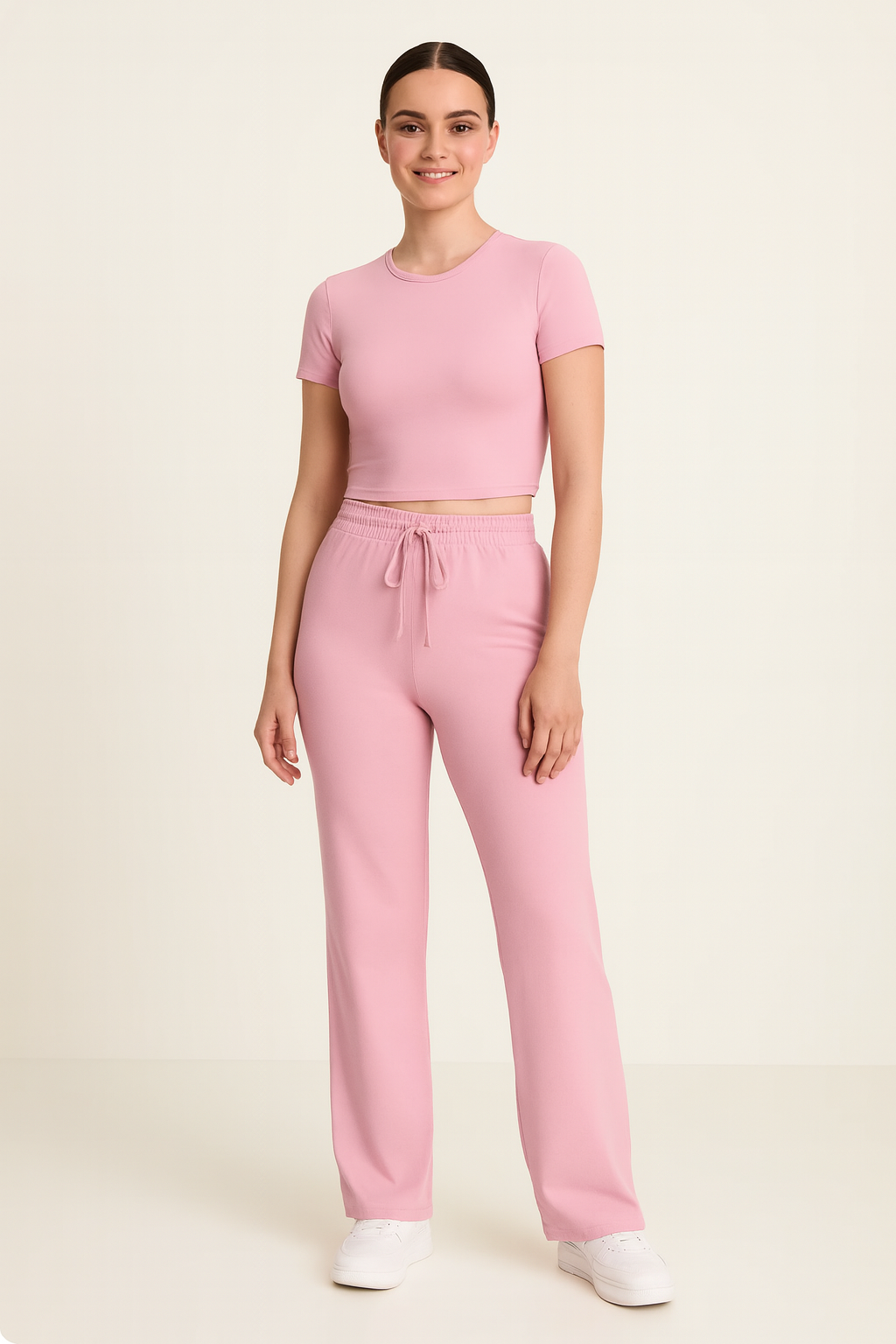 Lila | Tweedelige Loungewear Set Dames | Casual Comfort, Zachte Top en Broek