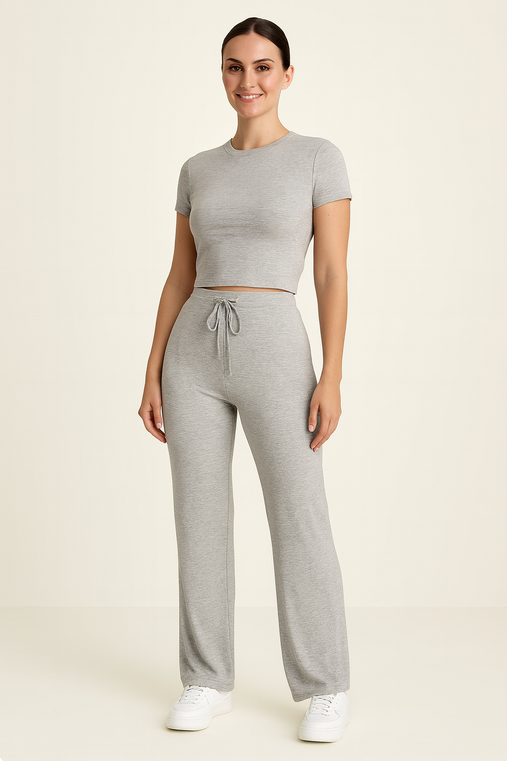 Lila | Tweedelige Loungewear Set Dames | Casual Comfort, Zachte Top en Broek