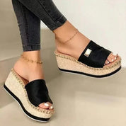Luna | Dames Sandalen - Luxe Faux Leer, Comfortabel en Stijlvol 0