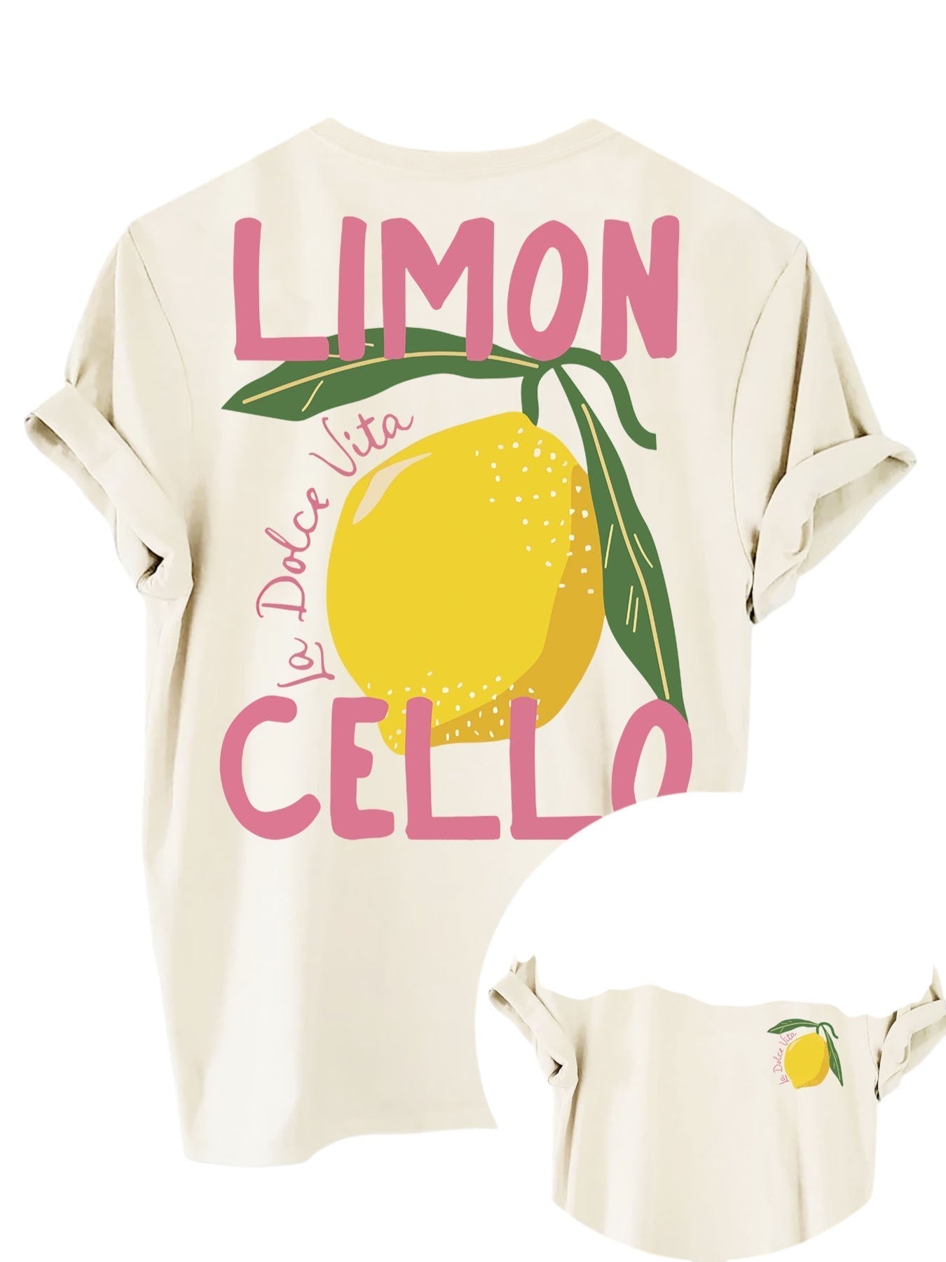 Limoncello | Trendy Zomers Shirt voor Dames met Citroen Print