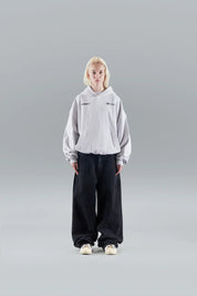 Lina | Dames Hoodie - Luxe Katoenmix, Ontspannen Pasvorm, Zwart of Wit 12