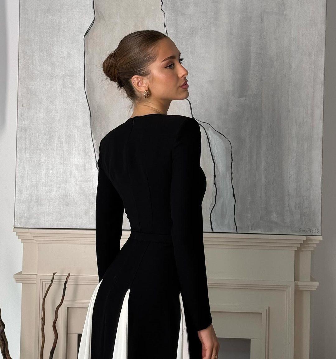 Livia | Dames Maxi Jurk - Vloeiende Pasvorm, Elegante Stijl 4