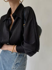 Lora | Oversized Blouse voor Dames - Casual en Tijdloos Design