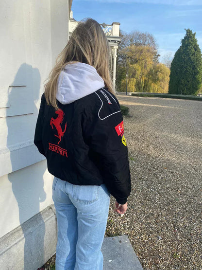 Benia | Vintage Racerjack in Ferrari Stijl