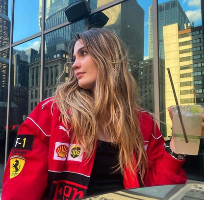 Benia | Vintage Racerjack in Ferrari Stijl