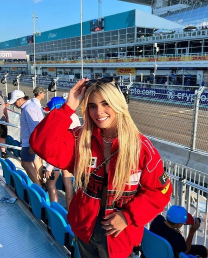 Benia | Vintage Racerjack in Ferrari Stijl