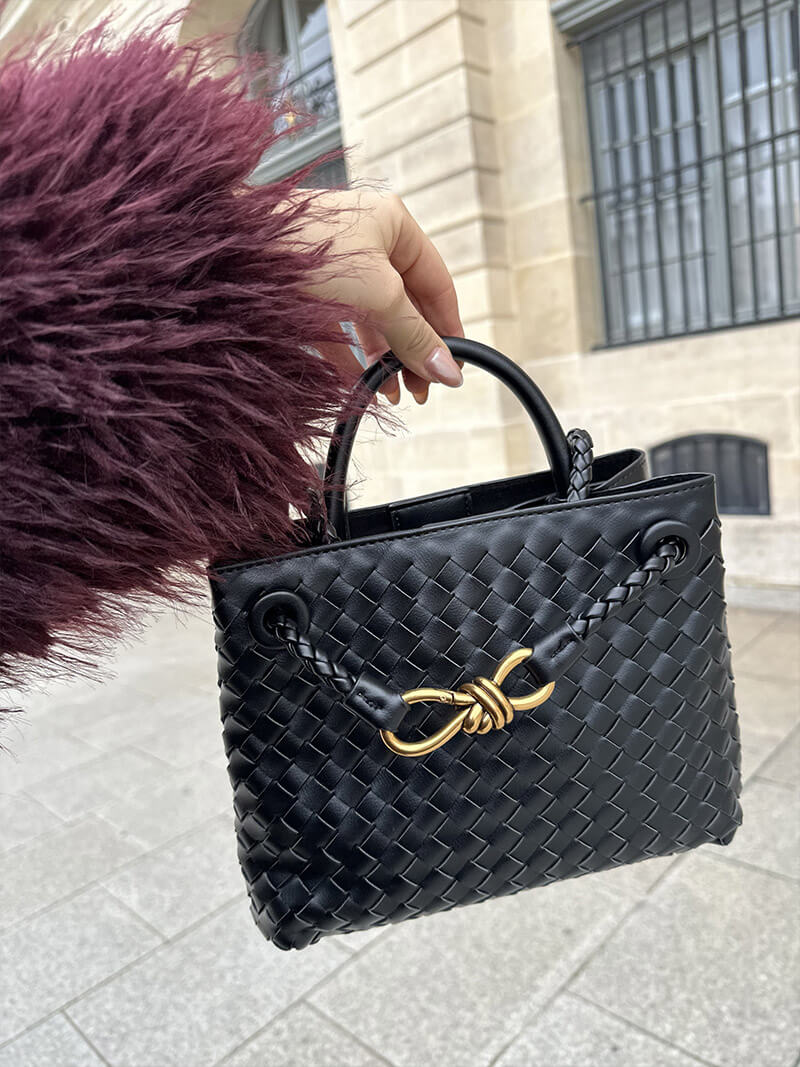 Dorle | Elegante Gevlochten Dames Handtas