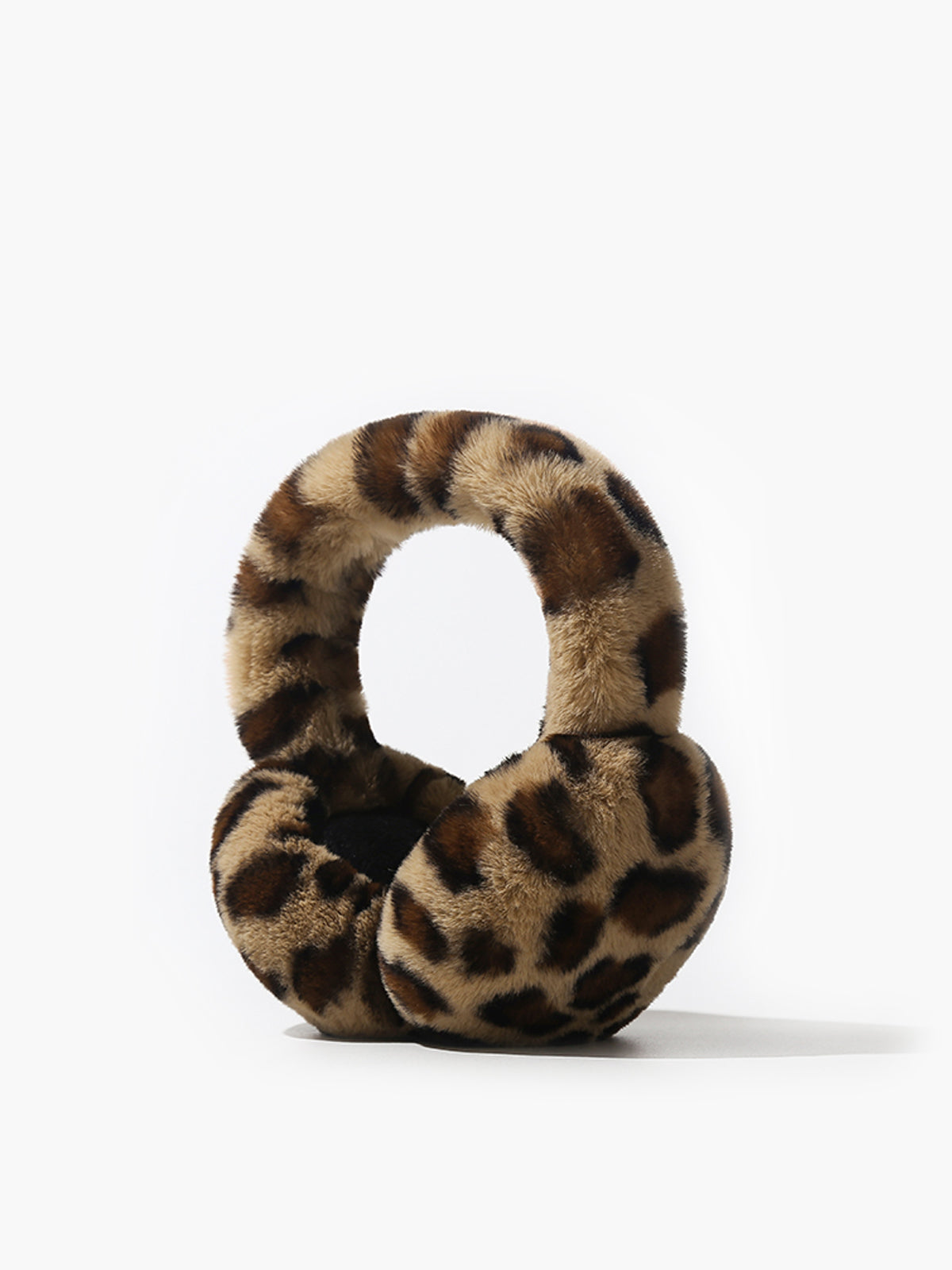 Luna | Dames Oorverwarmers - Fuzzy Luipaard Design, Zacht en Stijlvol