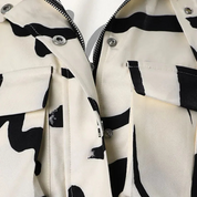 Demi | Stijlvolle Tussenjas voor Dames - Cropped Bomberjack Model met Stoere Kraag