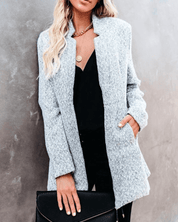 Khloé | Elegante Lange Herfstjas Dames - Lichtgewicht en Warm