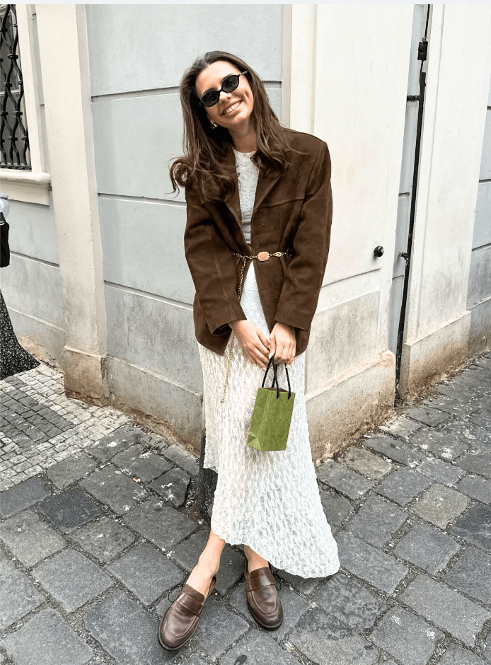 Marbel | Luxe Bruine Suède Dames Jas - Casual Chic