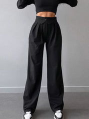 Marlina | High Waist Straight Leg Dames Pantalon – Elegant & Comfortabel1