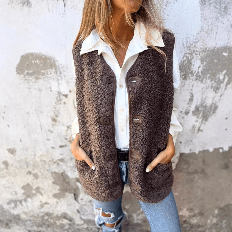 Aleida | Gilet Top voor Dames - Zacht en Warm