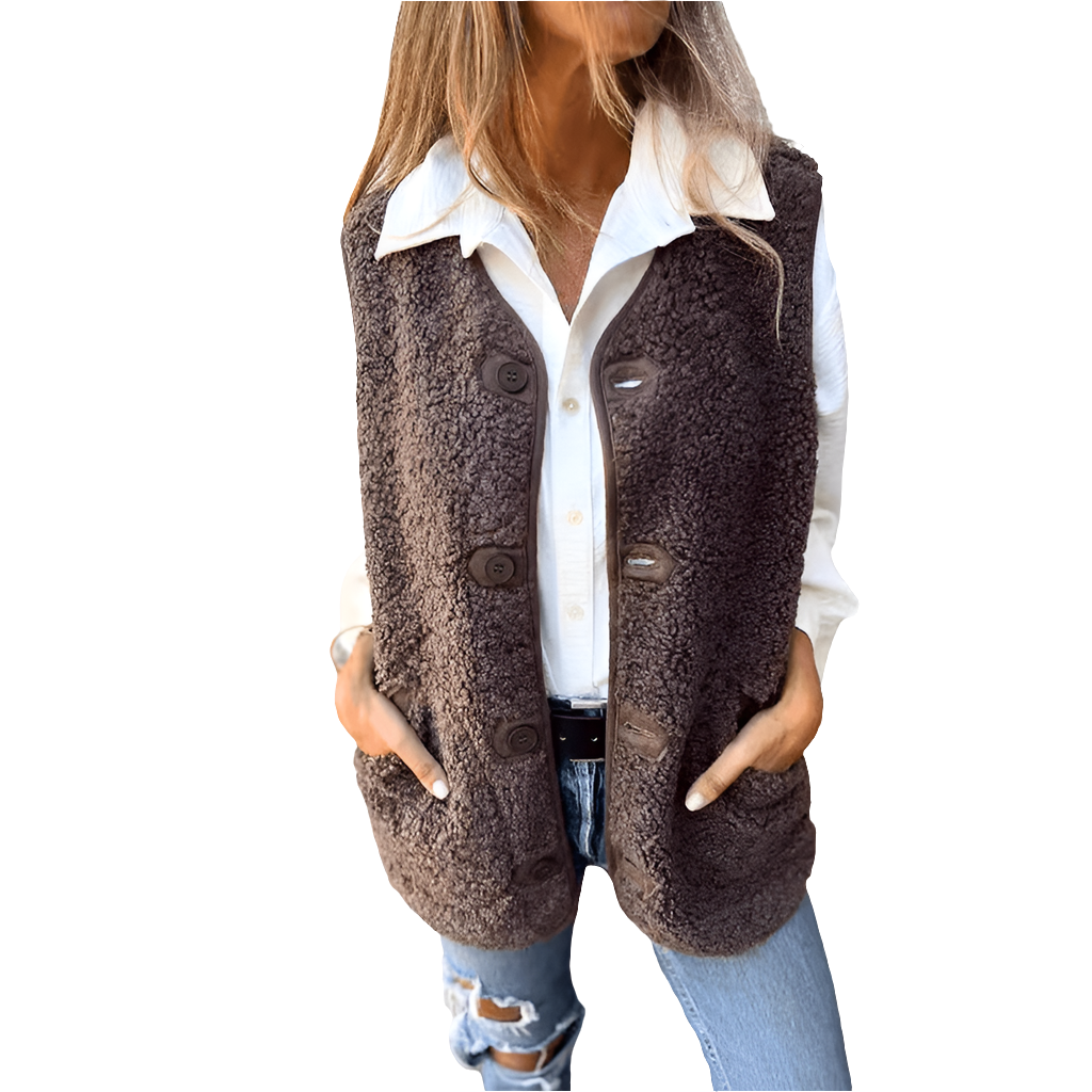 Aleida | Gilet Top voor Dames - Zacht en Warm