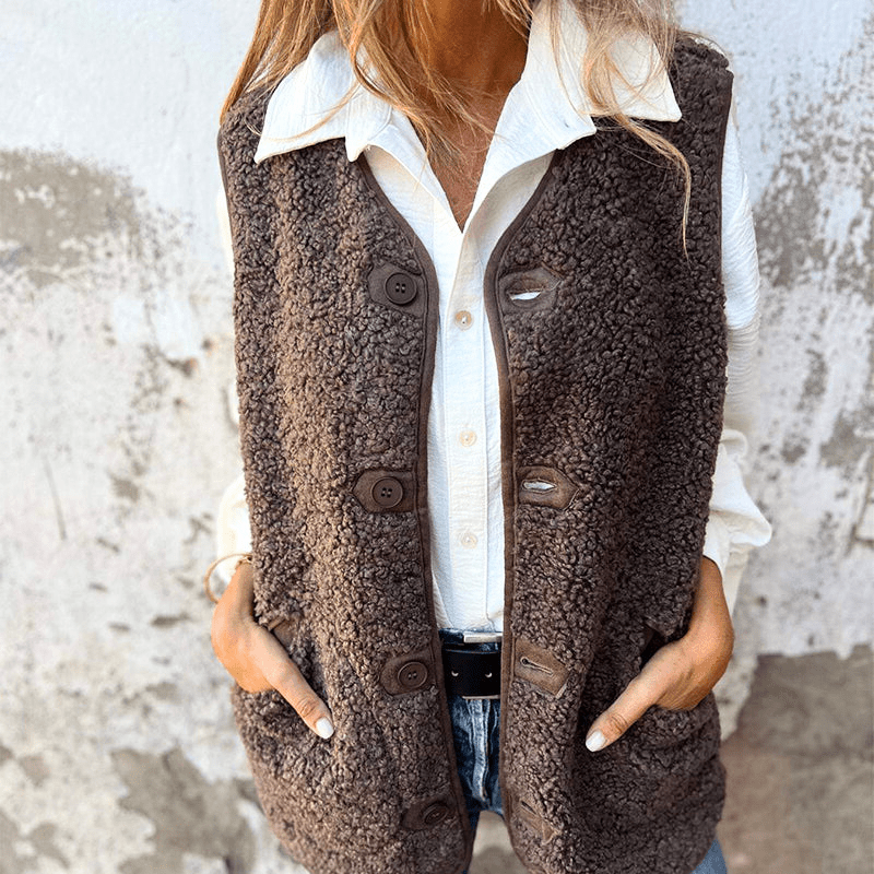 Aleida | Gilet Top voor Dames - Zacht en Warm