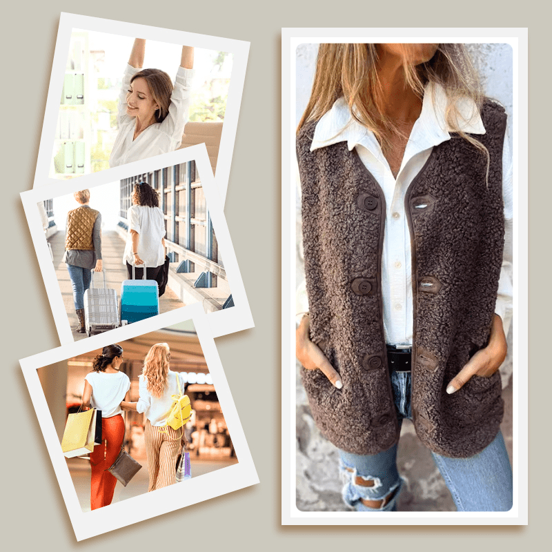 Aleida | Gilet Top voor Dames - Zacht en Warm