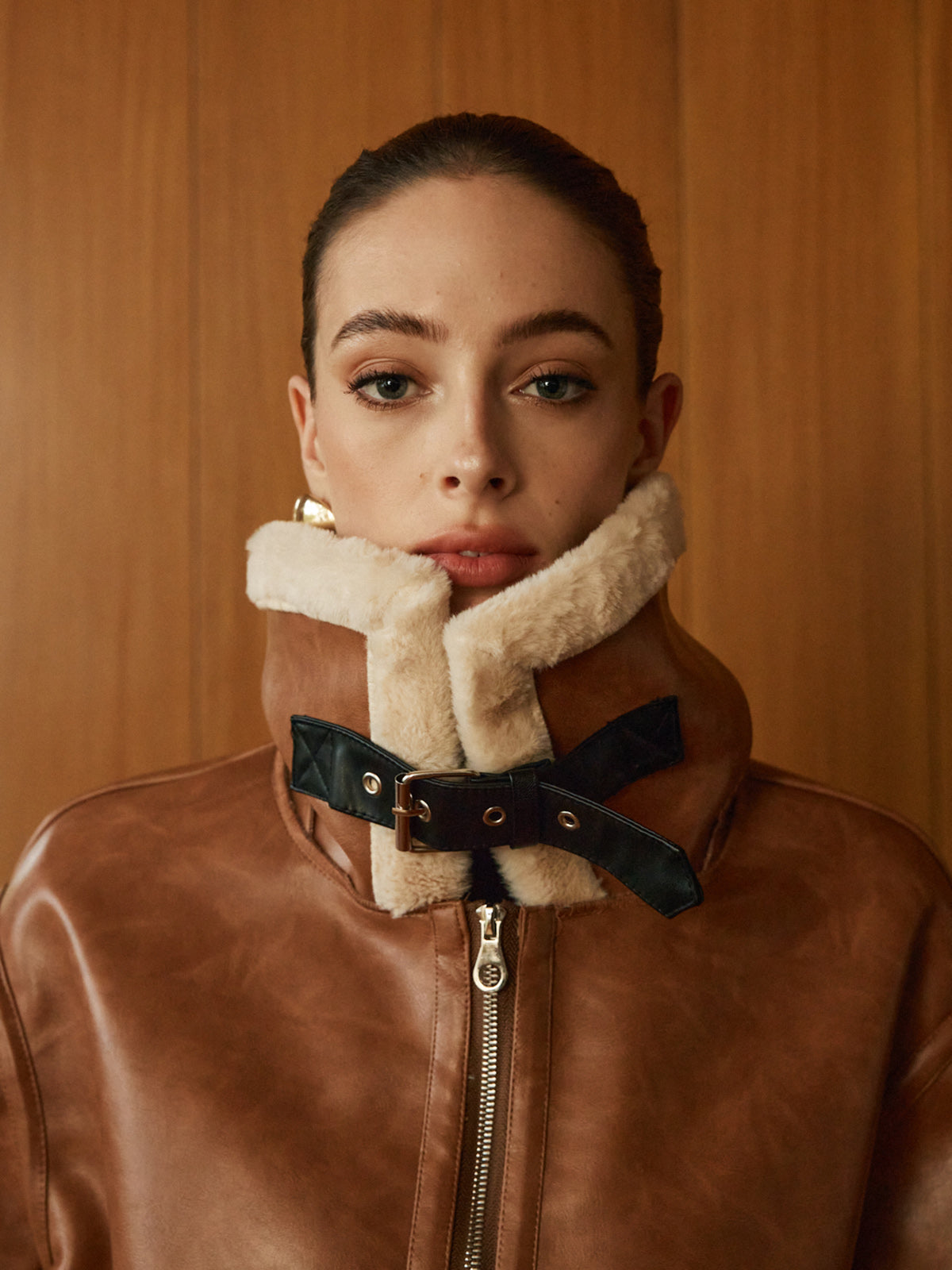 Nilo | Moderne Vegan Leren Jas Dames - Trendy en Comfortabel