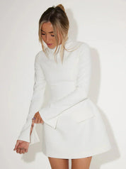 Meish | Elegante A-lijn Mini Jurk voor Dames