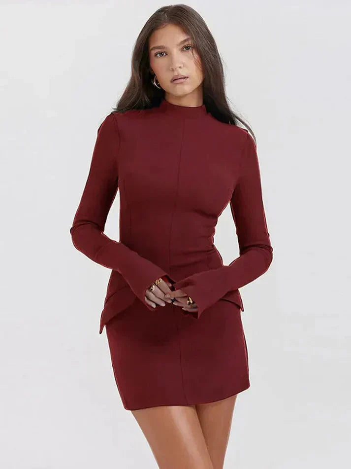 Meish | Elegante A-lijn Mini Jurk voor Dames