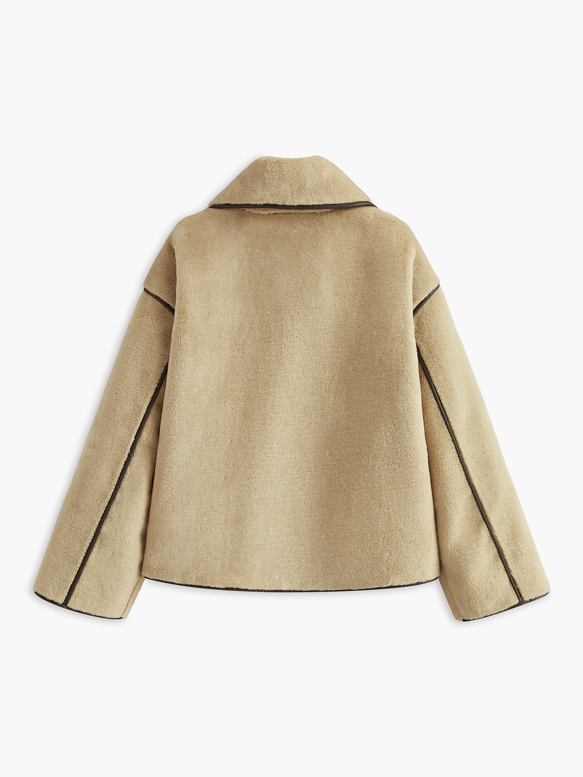 Minky | Suede Winterjas met Teddy Voering - Warm en Stijlvol