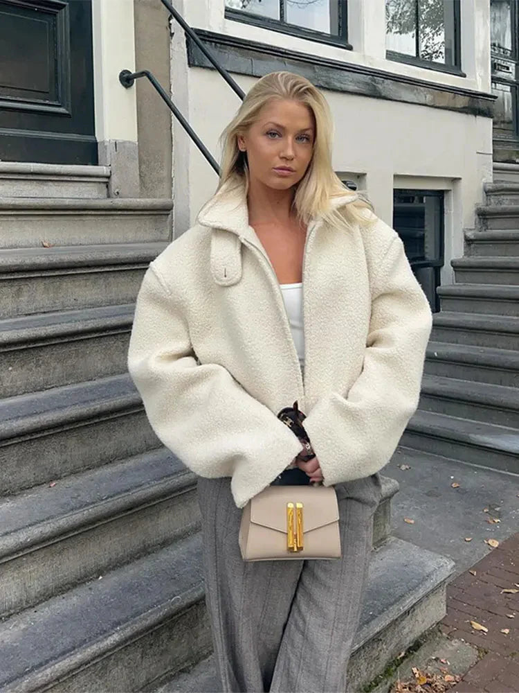 Mino | Dames Fleece Jas - Casual Chic