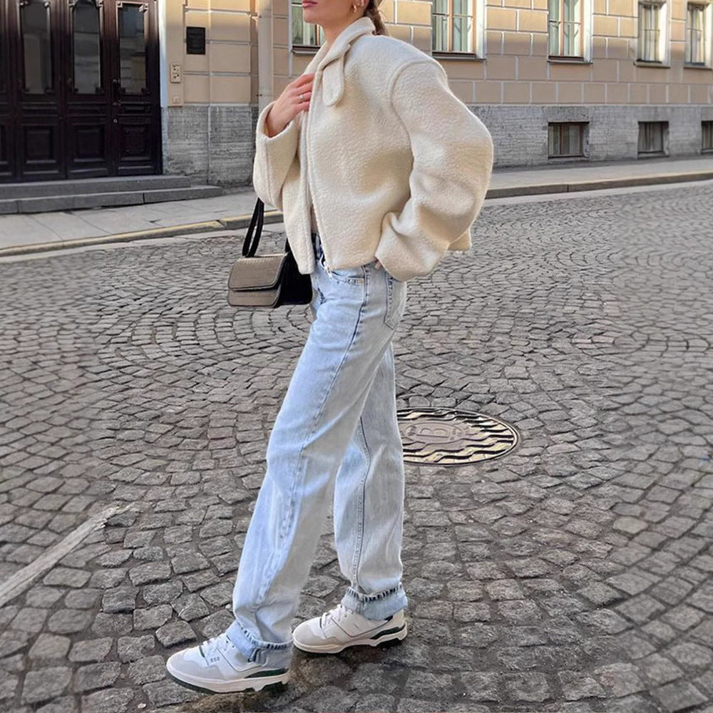 Mino | Dames Fleece Jas - Casual Chic