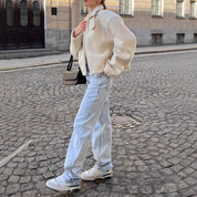 Mino | Dames Fleece Jas - Casual Chic