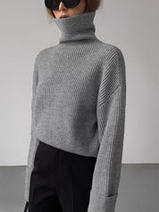 Mirala | Turtleneck Trui Dames- Comfortabel en Stijlvol