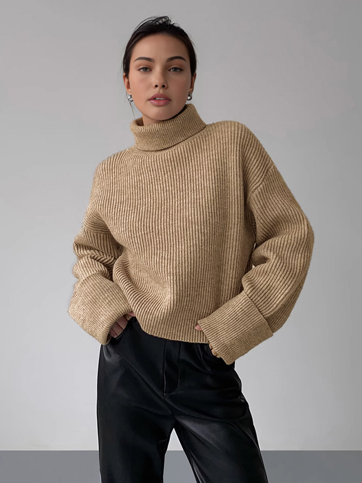 Mirala | Turtleneck Trui Dames- Comfortabel en Stijlvol