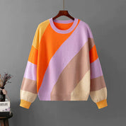 Emy | Gestreepte Damestrui – Comfortabel & Kleurrijk Design