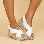 Lina | Dames Sandalen Met Hak - Comfortabel Gekruiste Bandjesontwerp 6