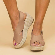 Lina | Dames Sandalen Met Hak - Comfortabel Gekruiste Bandjesontwerp 5