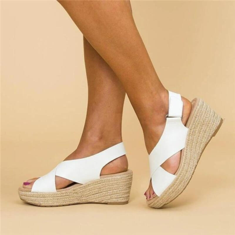 Lina | Dames Sandalen Met Hak - Comfortabel Gekruiste Bandjesontwerp 4