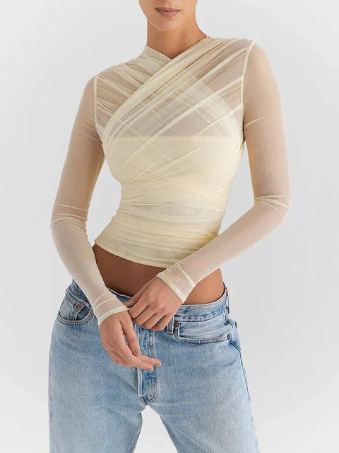 Laurie | Elegante Top met Lange mouwen